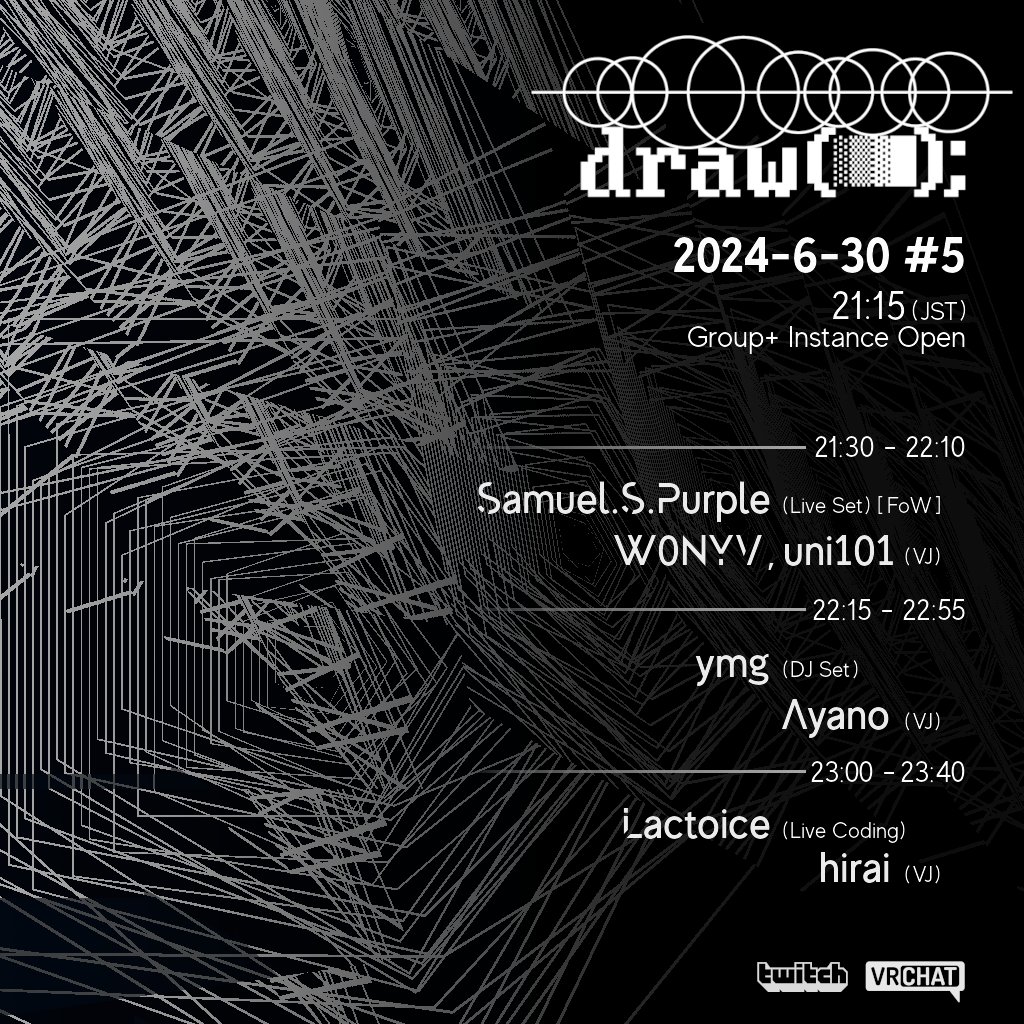 draw(); #5